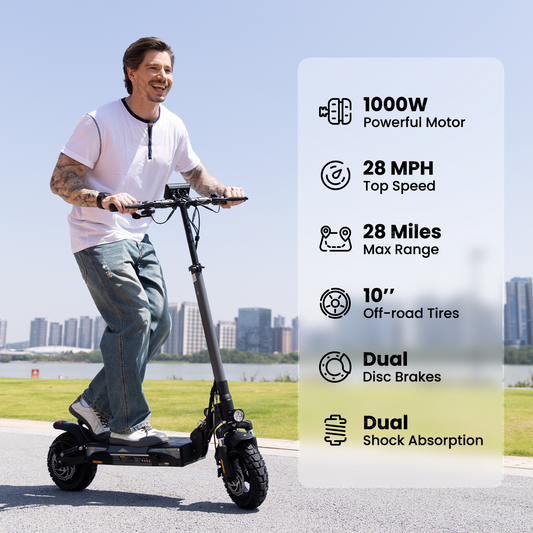 iScooter X9 1000W Off-Road Electric Scooter